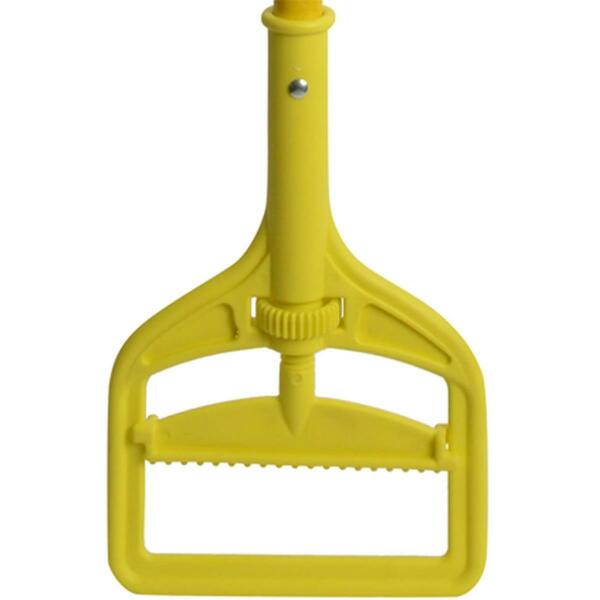 Janico Pe Fiberglass Screw Mop Handle, Yellow 3203  (PE)